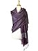 PASKMLNA Paisley Jacquard Pashmina Shawl Wrap Scarf Stole (Purple01863)