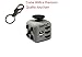 Grey/Black Fidget Cube Relieves Stress And Anxiety for Children and Adults With KeyChain