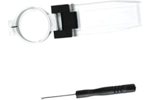 Refractometer Lens Cover Replacement Plate with Screwdriver for Standard Analog Handheld Coolant Testers 3.74x0.75inch