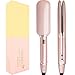 AsaVea Professional Ceramic Hair straightener,Flat Iron with Advanced Infrared Technology Cause Less Damage, Heats Fully In 90 Seconds, Shuts Off Automatically, Styles Your Hair With No Burning