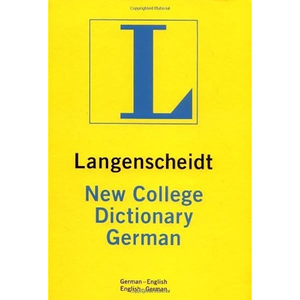Amazon.com: Langenscheidt Standard Dictionary German: German