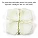 BESKIT Artificial Silk Rose Petals for Romantic Night, Wedding, Party, Anniversary Flower Decorations (Ivory White, 3000 PCS)