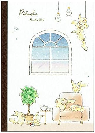 Pk B5 Craft Cross Notebook Room Pikachu Number025 Amazon Ca Toys Games
