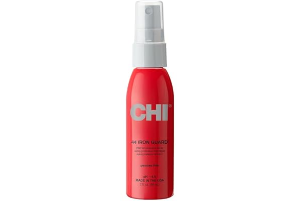 CHI CHI 44 Iron Guard Thermal Protection Spray for Hair, 2 Oz | Heat Damage Shield with Ceramic Minerals, Ligh