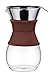 Osaka Pour Over Coffee Maker Set, 6 Cup (27 oz) Glass Carafe with Permanent Stainless Steel Filter