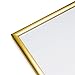Vista Kayan Gallery Picture Frame 10-Pack Photo Set in Gold, (2) 8x10, (4) 5x7,(4) 4x6, Wide Mats
