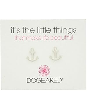 It's The Little Things Anchor Stud Earrings