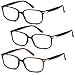 ALTEC VISION 3 Pack Fashion Readers Reading Glasses - 1.50x