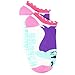 Trolls Girls Big Kid 6 pack Socks (6-8 (Shoe: 10.5-4), Feature Trolls White)