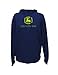 John Deere Logo Hoodie - Men's - Navy, X-Large