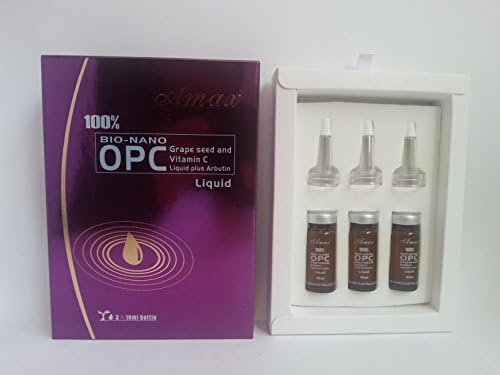 Amax 100% Bio-Nano OPC Grape seed &amp; Vitamin C Liquid 3 x 10ml bottle