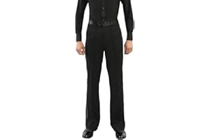HAORUN Men Ballroom Latin Modern Dance Pants Trousers Dancewear Competition Practice