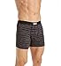 Saxx Underwear Men's Boxer Briefs – Vibe Men’s Underwear – Boxer Briefs with Built-in Ballpark Pouch Support – Underwear for Men,Black Gradient Stripe - Old Version,Large
