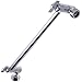 WaterPoint Adjustable Shower Arm Extension Brass with High Polished Chrome Finish 11+ Inches