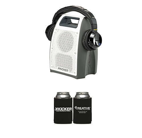 Kicker Bundle of 2 Items 43BF400GY Bullfrog Bluetooth Music 