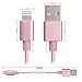 Charger, JOOMFEEN 3Pack 10FT Extra Long Nylon Braided 8pin Cable USB Cord Charging Cable for iphone se,7,7 plus, 6s, 6s plus, 6plus, 6,5s 5c 5,iPad Mini, Air,Pro,iPod. (Rose Gold)