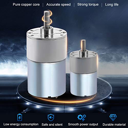 image for Uxcell a16071400ux0596 DC 12V 5 RPM Micro Gear Box Motor Speed Reducti