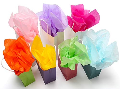 image for Creative Colour Solutions Colored Tissue Paper - 130 Sheets - 26 Color