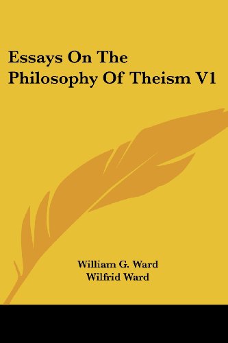 Essays On The Philosophy Of Theism V1