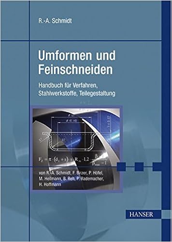 Umformen Und Feinschneiden Handbuch Fur Verfahren Stahlwerkstoffe Teilegestaltung Amazon De Buderus Edelstahl Band Gmbh Feintool Technologie Ag Lyss Hoesch Hohenlimburg Gmbh Schmidt Rolf A Birzer Franz Bucher