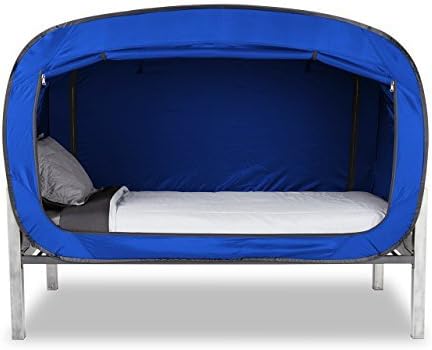 Privacy Pop Bed Tent (Queen) - BLUE by Privacy Pop