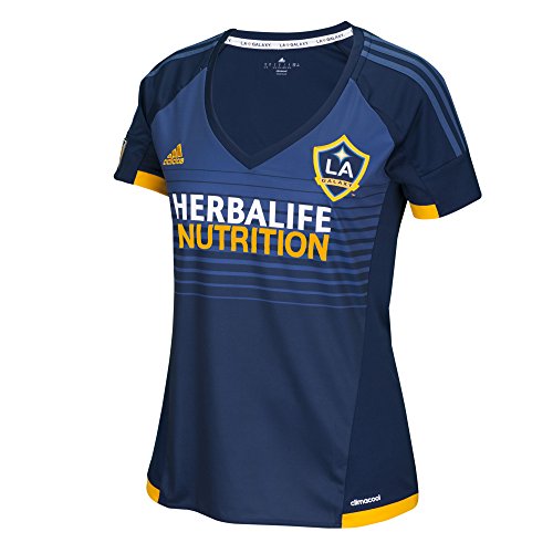 MLS LA Galaxy Women's Replica Short Sleeve Team Jersey, Navy, Medium