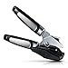 Can Opener Manaul, Primacc Smooth Edge Stainless Steel Hand Held Kitchen Can Bottle Jar Opener for Labor-saving and Safety