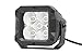 Rough Country - 76903 - 2-inch X5 Series CREE LED Square Lights (Pair) for Anywhere You Can Mount It
