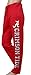 Golden Zone Women's Alabama Crimson Tide Sporty Sweatpants Pajamas Trousers - Red