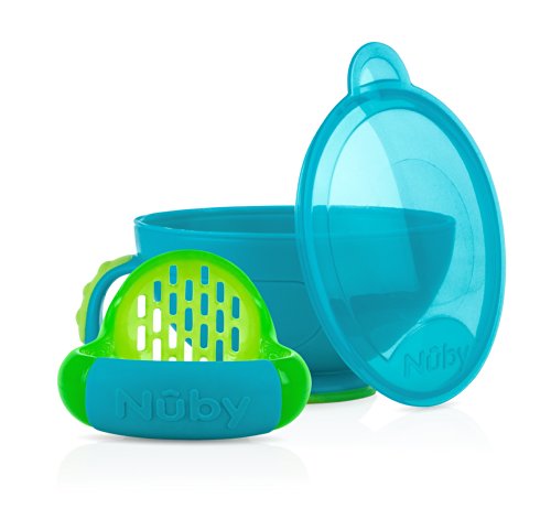 Nuby garden fresh mash n  feed bowl with spoon and food…