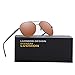 LUOMON Sunglasses Men Polarized UV Protection,Mens Sports Sun Glasses for Fishing Floating Driving Running Baseball -Brown