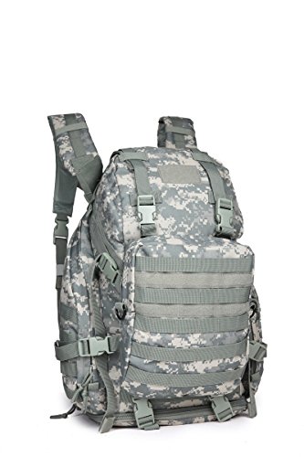 OUTGEAR Expandable Military Rucksacks Multipurpose Crew Cab Tactical Daypacks Backpacks with Grenade Survival Kit For Hiking Climbing School Outdoor Sports
