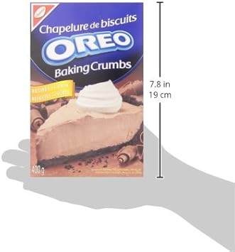 Amazon Com Oreo Baking Crumbs 400 Gram 14 10 Ounces Imported From Canada Grocery Gourmet Food