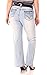 ANGELS Plus Size Belted Bootcut Jeans