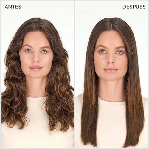 Alisador de cabelo Midnight Shine, placas de titânio-cerâmica, placas longas, 13 temperaturas (170–235°C), aquecimento rápido, acabamento brilhante anti-frizz, ST590E