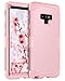 BENTOBEN Case for Samsung Galaxy Note 9,Full Body Shockproof Impact Resistant 3 in 1 Hybrid Hard PC Outer Shell and Soft Silicone Anti-Scratch Protective Phone Case for Samsung Note 9, Rose Gold