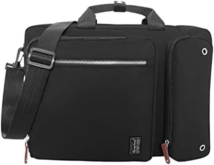 Rangeland Business Messenger Handbag Backpack for Laptop 3-Way Convertible Bag