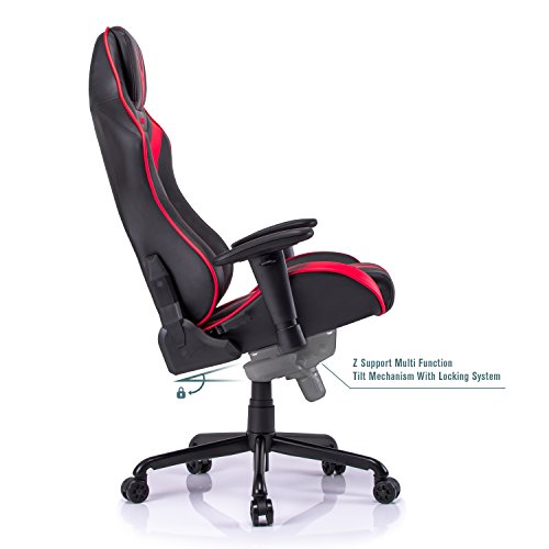 Aminiture-Big-and-Tall-Gaming-Chair-High-Back-Recliner-ChairPU-Leather-Computer-ChairSwivel-Office-Chair-with-Lumbar-Support