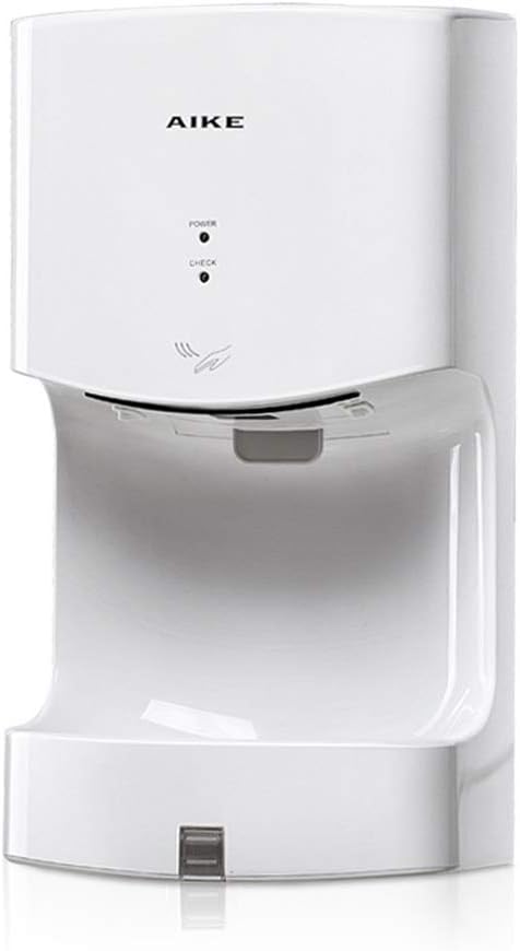 High Speed Hand Dryer, Commercial Automatic Sensitive Infrared Sensor Fast Drying Hand Dryers For Public Places, 10 Seconds Quick Drying White