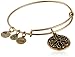 Alex and Ani Endless Knot II Expandable Rafaelian Gold Bangle Bracelet