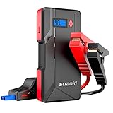 SUAOKI P6 800A Peak Car Jump Starter (Up to 6.0L Gas or 5.0L Diesel Engines) Power Pack with Dual USB Port Power Bank