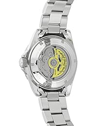 Invicta "Disney Limited Edition - Reloj automático acero inoxidable Casual de los hombres, color: plateado (Modelo: 24759)