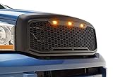 EAG Replacement Upper ABS Grille LED Grill With