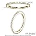 Vir Jewels 1/2 cttw Diamond Eternity Ring 14K Yellow Gold Wedding Band Size 6