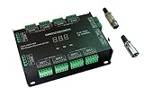 32 Channel 96A RGBW DMX 512 LED Decoder Controller DMX Dimmer DC5-24V RGBW RGB LED light 8 Bit/16 Bit