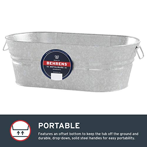 Behrens 7.5 gal. Steel Tub Oval Pricepulse