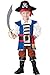 InCharacter Baby Boy's Pirate Boy Costume, Blue/Red, 4T by Fun World