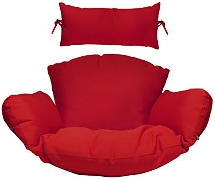Amazon Com Hanging Chair Deep Seat Cushion Set Included Headrest
