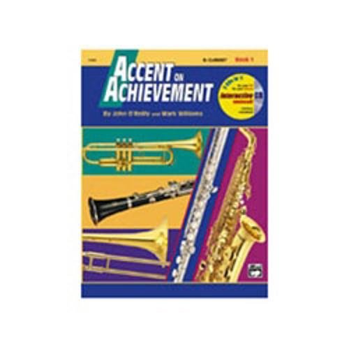 Accent on Achievement, Book 1 - B-Flat Clarinet - Bk+CD