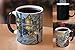 Morphing Mugs A Christmas Story - Hammond, Indiana Neighborhood - Thomas Kinkade - One 11 oz Color Changing Heat Sensitive Ceramic Mug – Image Revealed When HOT Liquid Is Added!